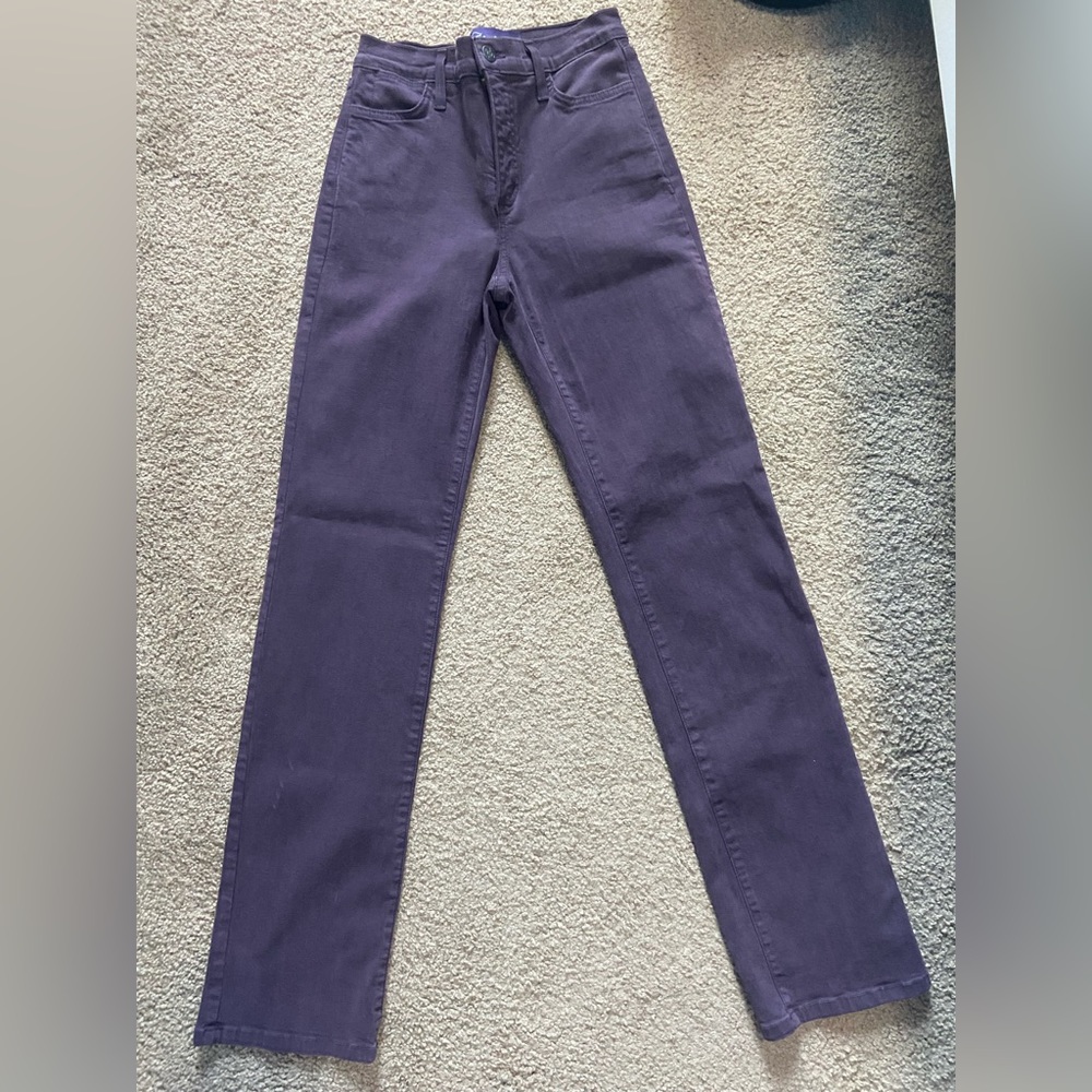 NYDJ purple skinny jeans (size 2)